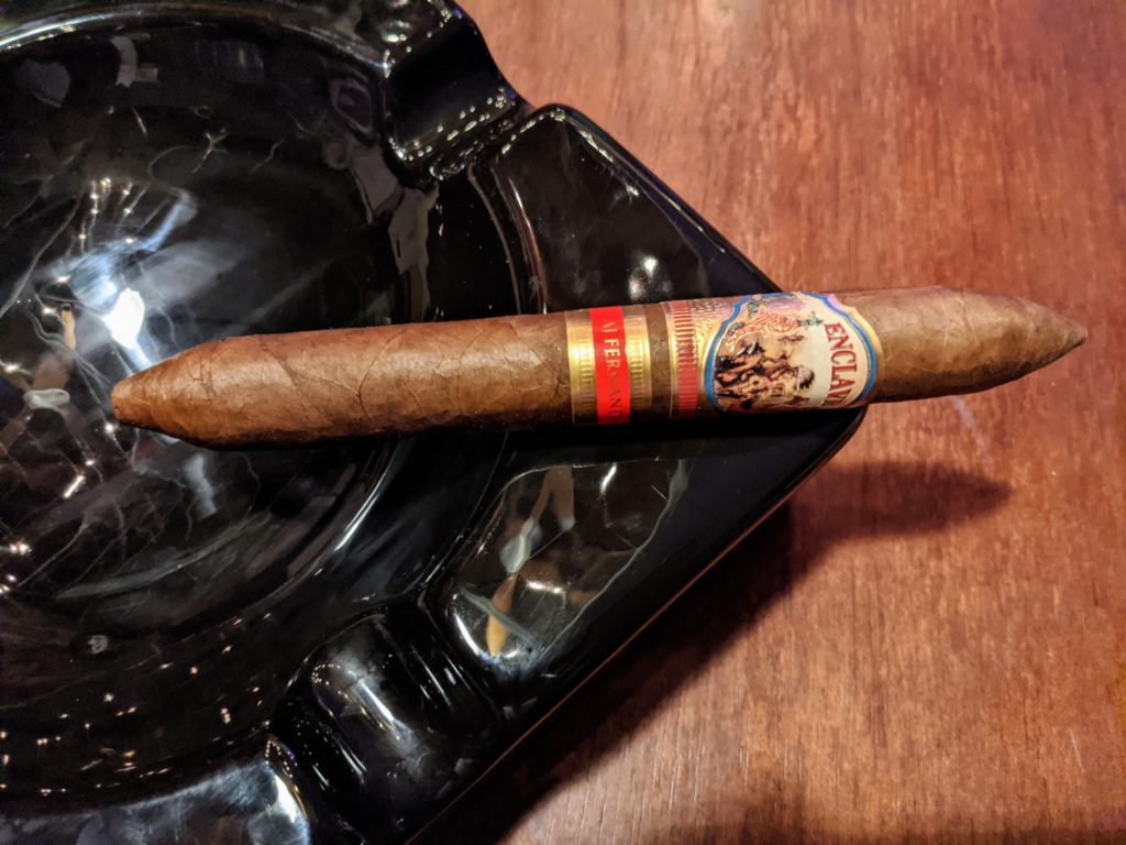 Enclave cigar on ashtray