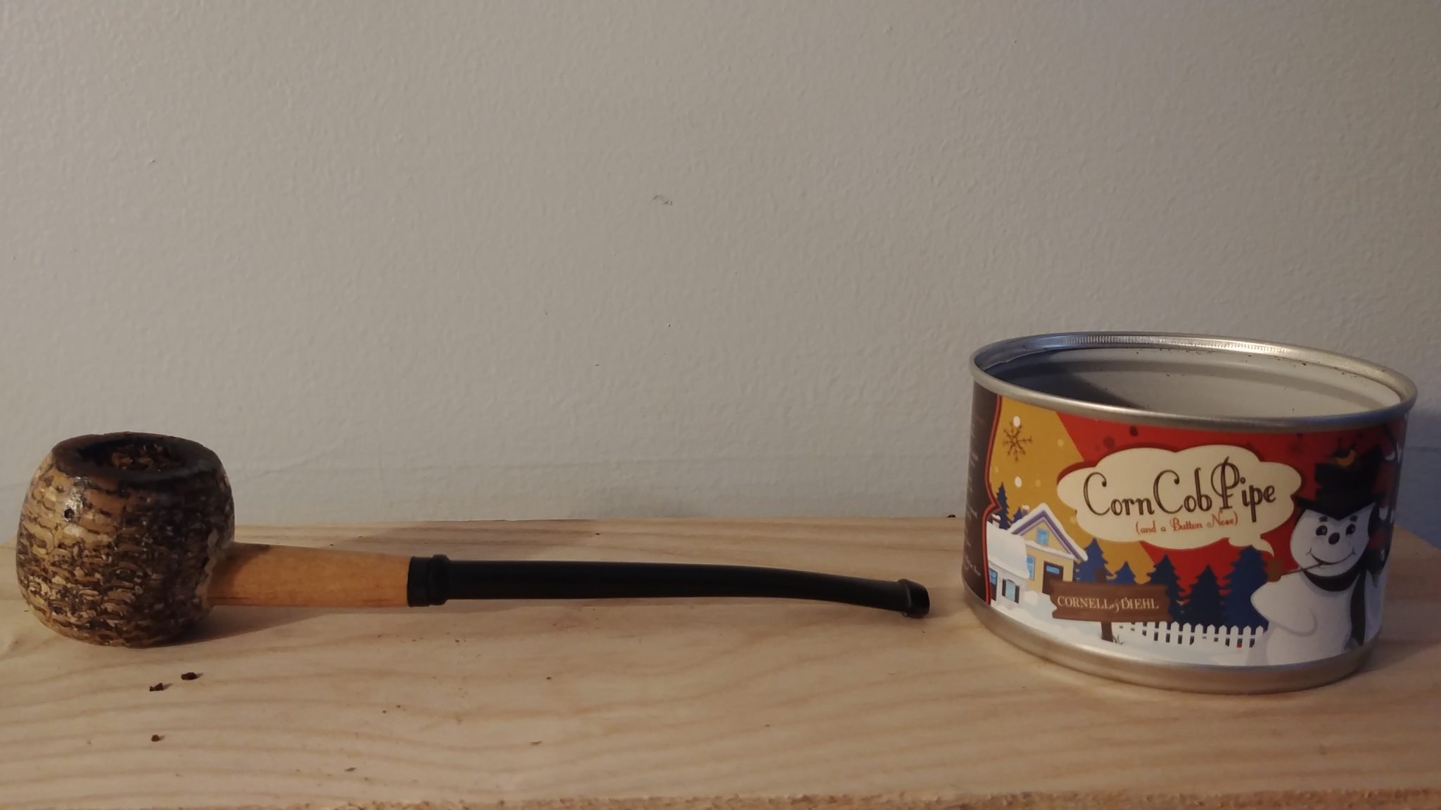 Pipe Tobacco Review 'Corn Cob Pipe and a Button Nose' Has Terrific