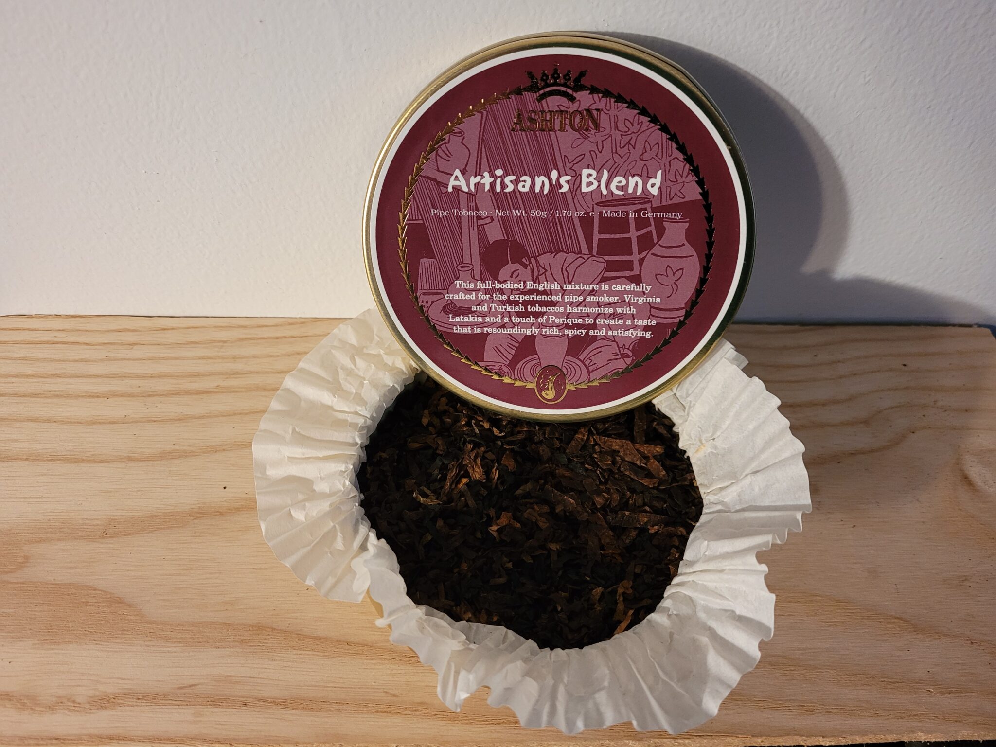Pipe Tobacco Review: Ashton's Artisan's Blend - Simply Stogies - A ...